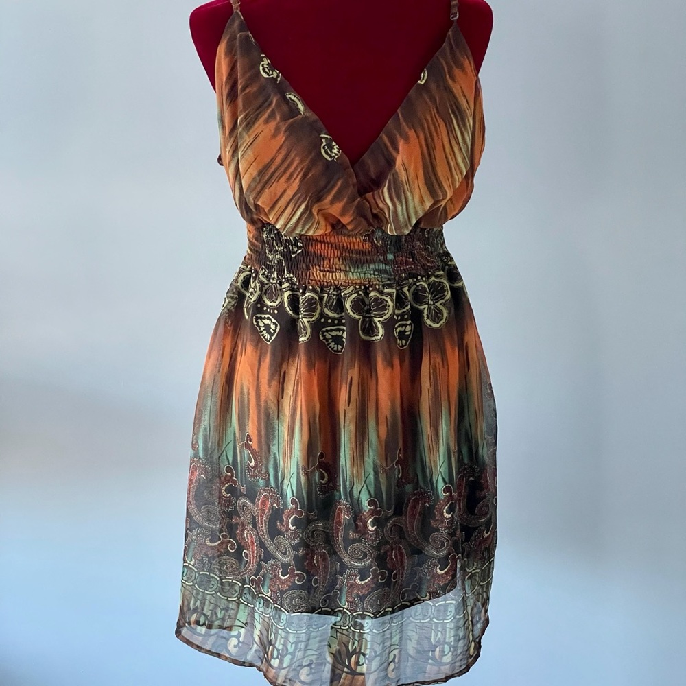 Dots tribal sundress Size 1X